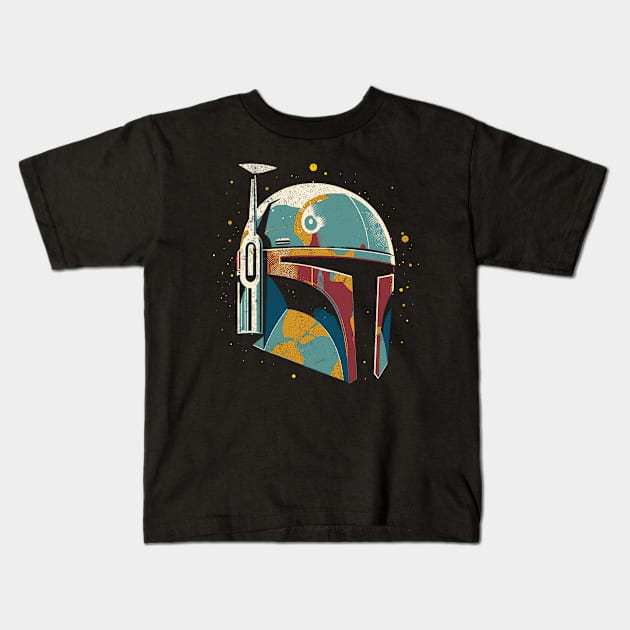 Boba all stars Kids T-Shirt by kharmazero